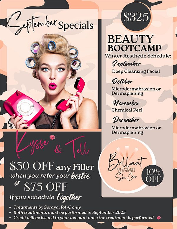 Septmber Specials